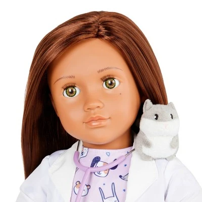 Our Generation Daya with Plush Hamster 18" Pet Care Vet Doll 3 Our Generation Daya with Plush Hamster 18" Pet Care Vet Doll