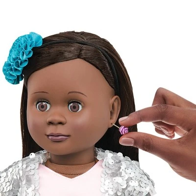 Our Generation Maeva with Pierced Ears 18" Jewelry Doll 3 Our Generation Maeva with Pierced Ears 18" Jewelry Doll