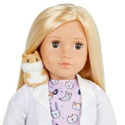 Our Generation Noemie with Plush Hamster 18" Pet Care Vet Doll -Our Generation Doll Shop unnamed file 1058
