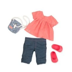 Our Generation Reese with Storybook 18" Posable Travel Doll -Our Generation Doll Shop unnamed file 1066