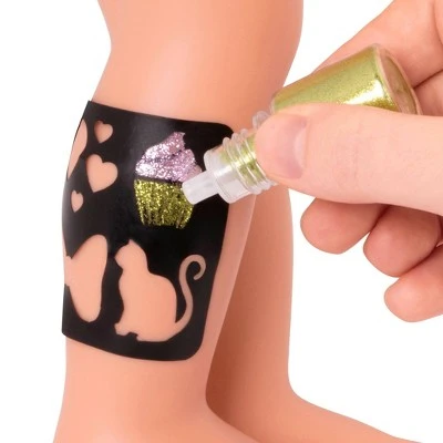 Our Generation Rosalyn with Style Book 18" Glitter Tattoo Deco Doll 3 Our Generation Rosalyn with Style Book 18" Glitter Tattoo Deco Doll