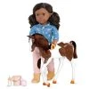 Our Generation 18" Equestrian Doll & Horse Set - Daveen with Foal -Our Generation Doll Shop unnamed file 1170