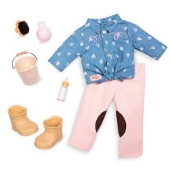 Our Generation 18" Equestrian Doll & Horse Set - Daveen with Foal -Our Generation Doll Shop unnamed file 1172