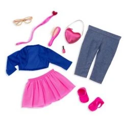 Our Generation Fashion Starter Kit in Gift Box Amora with Mix & Match Outfits & Accessories 18" Fashion Doll -Our Generation Doll Shop unnamed file 1256