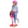 Our Generation By My Side Scooter with Light-up Wheels and 18" Doll Carrier