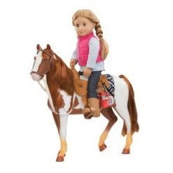 Our Generation Pinto Horse Accessory set for 20" Dolls -Our Generation Doll Shop unnamed file 133