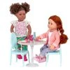 Our Generation Furniture Playset for 18" Dolls - Table for Two in White & Blue 1 Our Generation Furniture Playset for 18" Dolls - Table for Two in White & Blue -Our Generation Doll Shop unnamed file 139