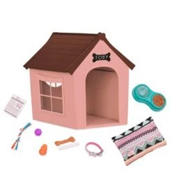 Our Generation OG Puppy House Dog House Accessory Playset for 18" Dolls -Our Generation Doll Shop unnamed file 2