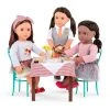Our Generation Dining Table & Chairs Furniture Set with Play Food for 18" Dolls - Pizza With You -Our Generation Doll Shop unnamed file 233