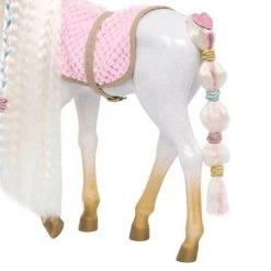 Our Generation 12" Hair Play Foal - Glitter & Hearts Andalusian Horse in White -Our Generation Doll Shop unnamed file 252