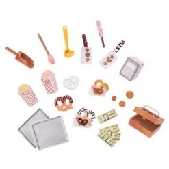 Our Generation Retro Pretzel & Popcorn Play Food Stand for 18" Dolls - Poppin' Plenty Snack Cart -Our Generation Doll Shop unnamed file 289