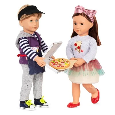 Our Generation Play Food Pizza Set for 18" Dolls - Yummy Pizzeria 4 Our Generation Play Food Pizza Set for 18" Dolls - Yummy Pizzeria - Image 2