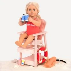 Our Generation Lifeguard Playset & Megaphone for 18" Dolls -Our Generation Doll Shop unnamed file 311