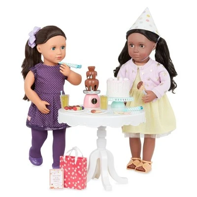 Our Generation Party Time Birthday Sweets Table Accessory Set for 18" Dolls 4 Our Generation Party Time Birthday Sweets Table Accessory Set for 18" Dolls - Image 2