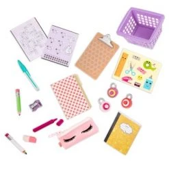 Our Generation Classroom Cool School Locker Accessory Set for 18" Dolls -Our Generation Doll Shop unnamed file 35