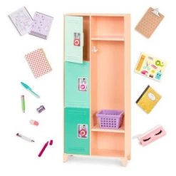 Our Generation Classroom Cool School Locker Accessory Set for 18" Dolls -Our Generation Doll Shop unnamed file 36