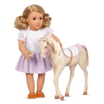 Our Generation Palomino Party Foal Horse Accessory Set for 18" Dolls 3 Our Generation Palomino Party Foal Horse Accessory Set for 18" Dolls