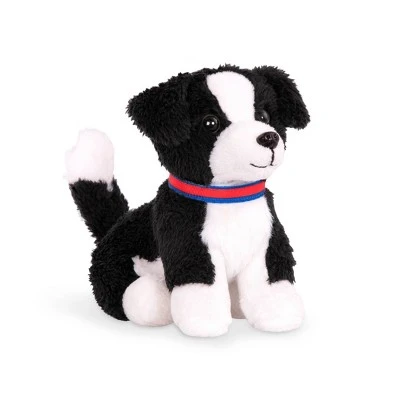 Our Generation Border Collie Puppy with Posable Legs 6" Pet Dog Plush 4 Our Generation Border Collie Puppy with Posable Legs 6" Pet Dog Plush - Image 2