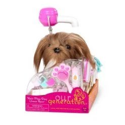 Our Generation Lhasa Apso Puppy 6" Hair Play Pet Dog Plush -Our Generation Doll Shop unnamed file 380