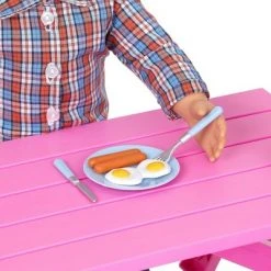 Our Generation Campfire Cookout Play Food & Light-Up Lantern Accessory Set for 18" Dolls -Our Generation Doll Shop unnamed file 397