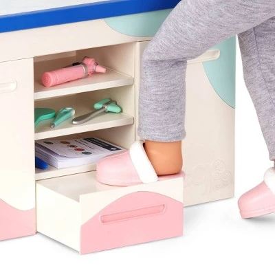 Our Generation Doctor Days Exam Table & Light-Up Otoscope Accessory Set for 18" Dolls 7 Our Generation Doctor Days Exam Table & Light-Up Otoscope Accessory Set for 18" Dolls - Image 5