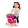 Our Generation Grocery Day Shopping Cart Pink & Yellow Accessory Set for 18" Dolls -Our Generation Doll Shop unnamed file 409