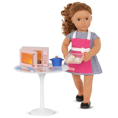 Our Generation In the Kitchen Microwave Accessory Set for 18" Dolls 3 Our Generation In the Kitchen Microwave Accessory Set for 18" Dolls