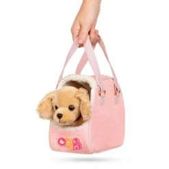 Our Generation Hop In Dog Carrier & Pet Plush Puppy for 18" Dolls -Our Generation Doll Shop unnamed file 43