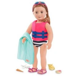 Our Generation Fun Day Sun Day Swimsuit Outfit for 18" Dolls