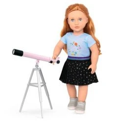 Our Generation Science Outfit with Pink Telescope for 18" Dolls - Hidden in the Stars 7 Our Generation Science Outfit with Pink Telescope for 18" Dolls - Hidden in the Stars -Our Generation Doll Shop unnamed file 572