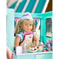Our Generation Sweet Stop Ice Cream Truck with Electronics for 18" Dolls - Light Blue -Our Generation Doll Shop unnamed file 679