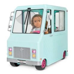 Our Generation Sweet Stop Ice Cream Truck with Electronics for 18" Dolls - Light Blue -Our Generation Doll Shop unnamed file 683