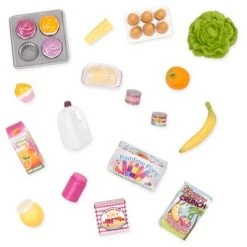 Our Generation Kitchen Accessory with Play Food for 18" Dolls - Gourmet Kitchen Playset - Lilac 11 Our Generation Kitchen Accessory with Play Food for 18" Dolls - Gourmet Kitchen Playset - Lilac -Our Generation Doll Shop unnamed file 689