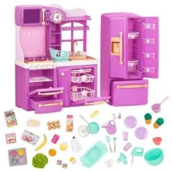 Our Generation Kitchen Accessory with Play Food for 18" Dolls - Gourmet Kitchen Playset - Lilac 12 Our Generation Kitchen Accessory with Play Food for 18" Dolls - Gourmet Kitchen Playset - Lilac -Our Generation Doll Shop unnamed file 690