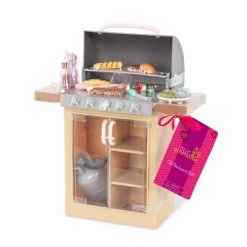 Our Generation BBQ Playset with Play Food for 18" Dolls - Backyard Grill -Our Generation Doll Shop unnamed file 715