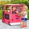 Our Generation Grill to Go Food Truck Playset with Electronics for 18" Dolls - Pink