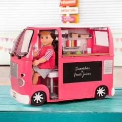 Our Generation Grill to Go Food Truck Playset with Electronics for 18" Dolls - Pink 11 Our Generation Grill to Go Food Truck Playset with Electronics for 18" Dolls - Pink -Our Generation Doll Shop unnamed file 743
