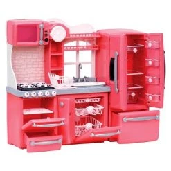 Our Generation Gourmet Kitchen Accessory Set - Pink -Our Generation Doll Shop unnamed file 751