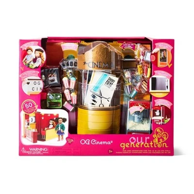 Our Generation Movie Theater Playset with Electronics for 18" Dolls - OG Cinema 12 Our Generation Movie Theater Playset with Electronics for 18" Dolls - OG Cinema - Image 10