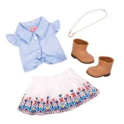 Our Generation 18" Posable Riding Doll Lily-Anna with Outfits, Horse, and Trailer Accessory 13 Our Generation 18" Posable Riding Doll Lily-Anna with Outfits, Horse, and Trailer Accessory -Our Generation Doll Shop unnamed file 805