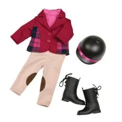 Our Generation 18" Posable Riding Doll Lily-Anna with Outfits, Horse, and Trailer Accessory 14 Our Generation 18" Posable Riding Doll Lily-Anna with Outfits, Horse, and Trailer Accessory -Our Generation Doll Shop unnamed file 806