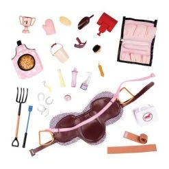 Our Generation 18" Posable Riding Doll Lily-Anna with Outfits, Horse, and Trailer Accessory 15 Our Generation 18" Posable Riding Doll Lily-Anna with Outfits, Horse, and Trailer Accessory -Our Generation Doll Shop unnamed file 807