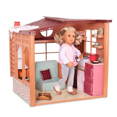 Our Generation Cozy Cabin Dollhouse Playset for 18" Dolls 3 Our Generation Cozy Cabin Dollhouse Playset for 18" Dolls - Image 2