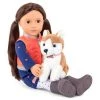 Our Generation Leslie with Plush Dog Husky 18" Doll & Pet Set -Our Generation Doll Shop unnamed file 849