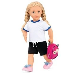 Our Generation Hally with Storybook & Accessories 18" Posable School Doll -Our Generation Doll Shop unnamed file 867