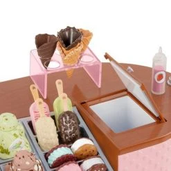 Our Generation Two Scoops Ice Cream Cart Accessory Set for 18" Dolls -Our Generation Doll Shop unnamed file 91