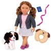 Our Generation 18" Doll & Pet Travel Set - Maddie with Plush Dog -Our Generation Doll Shop unnamed file 915