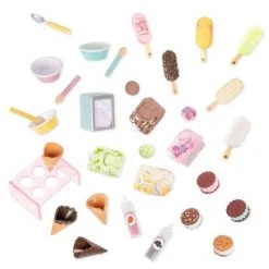 Our Generation Two Scoops Ice Cream Cart Accessory Set for 18" Dolls -Our Generation Doll Shop unnamed file 93