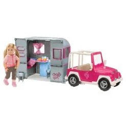 Our Generation My Way and Highways 4x4 Doll Vehicle - Pink and White -Our Generation Doll Shop unnamed file 96