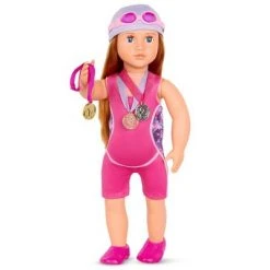 Our Generation Posable 18" Swimmer Doll - Maya 9 Our Generation Posable 18" Swimmer Doll - Maya -Our Generation Doll Shop unnamed file 964
